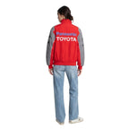 Toyota F1 Vintage Racing Jacket - Red&Grey Edition