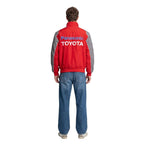 Toyota F1 Vintage Racing Jacket - Red&Grey Edition