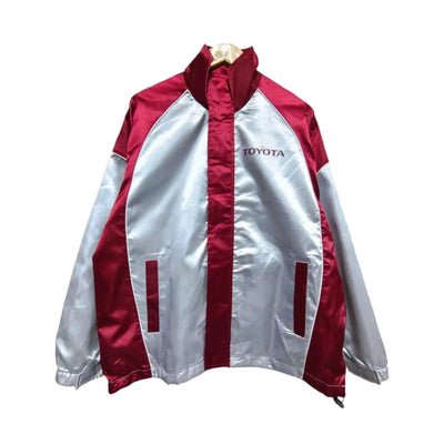 Toyota Vintage F1 Jacket - Embroidered Motorsport Classic - Speedxcrafts