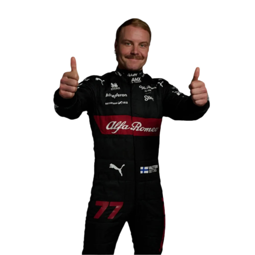 Valtteri Bottas Alfa Romeo Race Suit 2023 NEW - Speedxcrafts