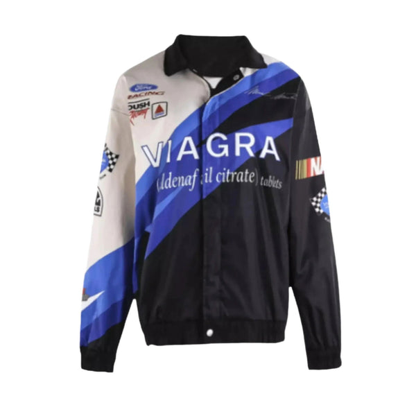 Viagra Nascar Vintage Racing Jacket - Speedxcrafts