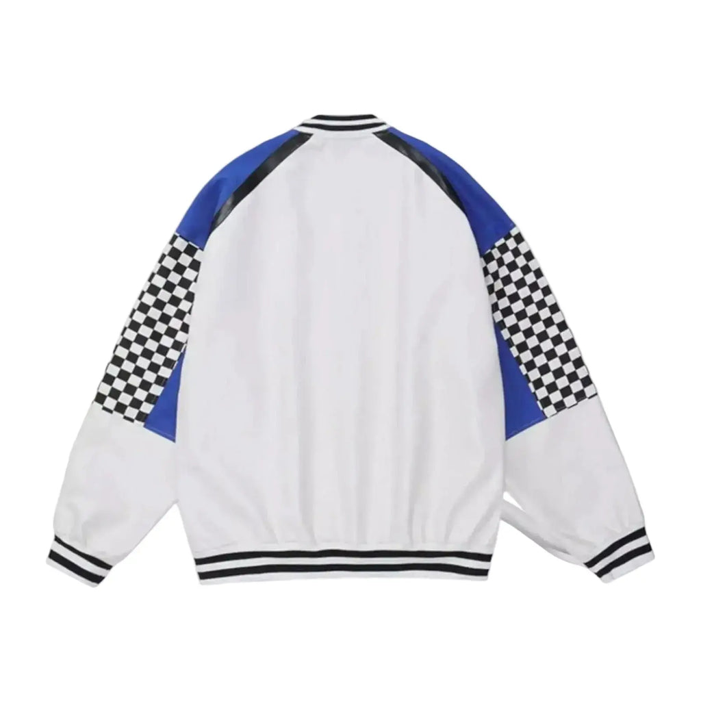 Vintage Checkerboard Jacket - Speedxcrafts