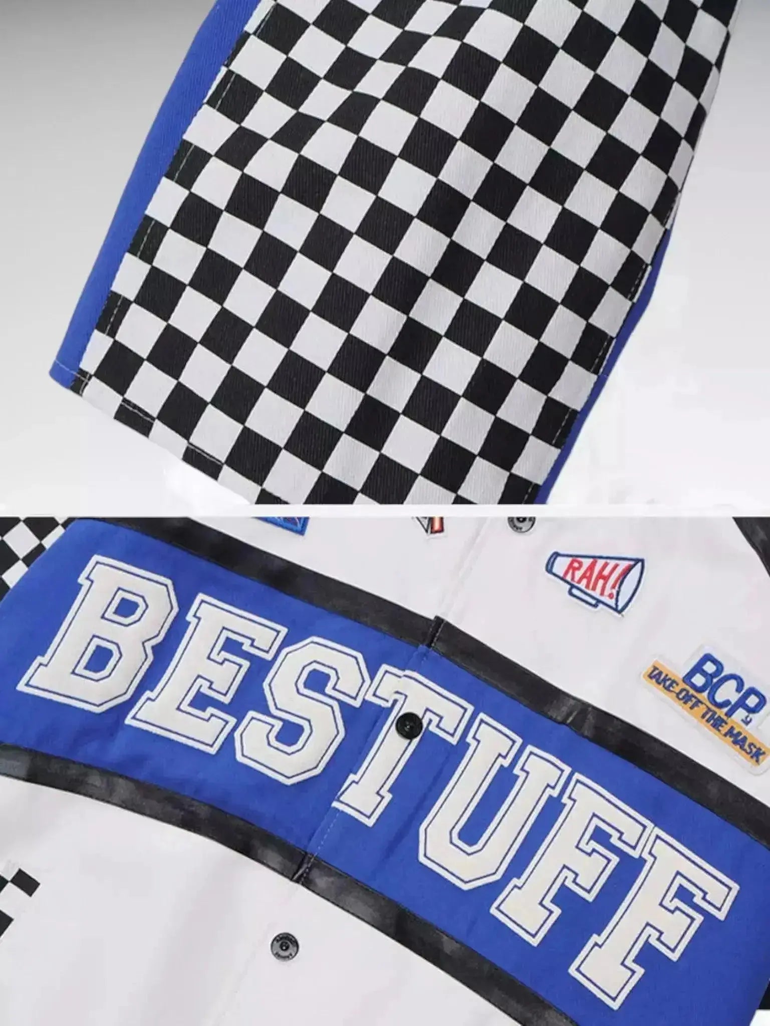 Vintage Checkerboard Jacket - Speedxcrafts