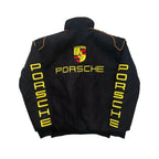 Vintage Edition Porsche Racing Jacket - Classic Motorsport Apparel - Speedxcrafts
