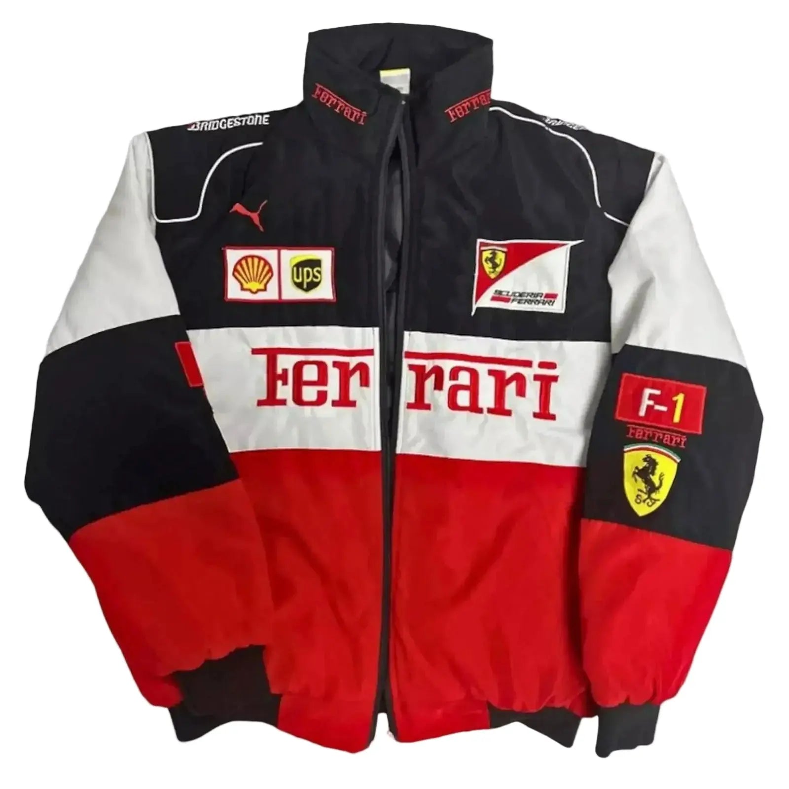 Vintage Ferrari Formula 1 Racing Jacket - Speedxcrafts