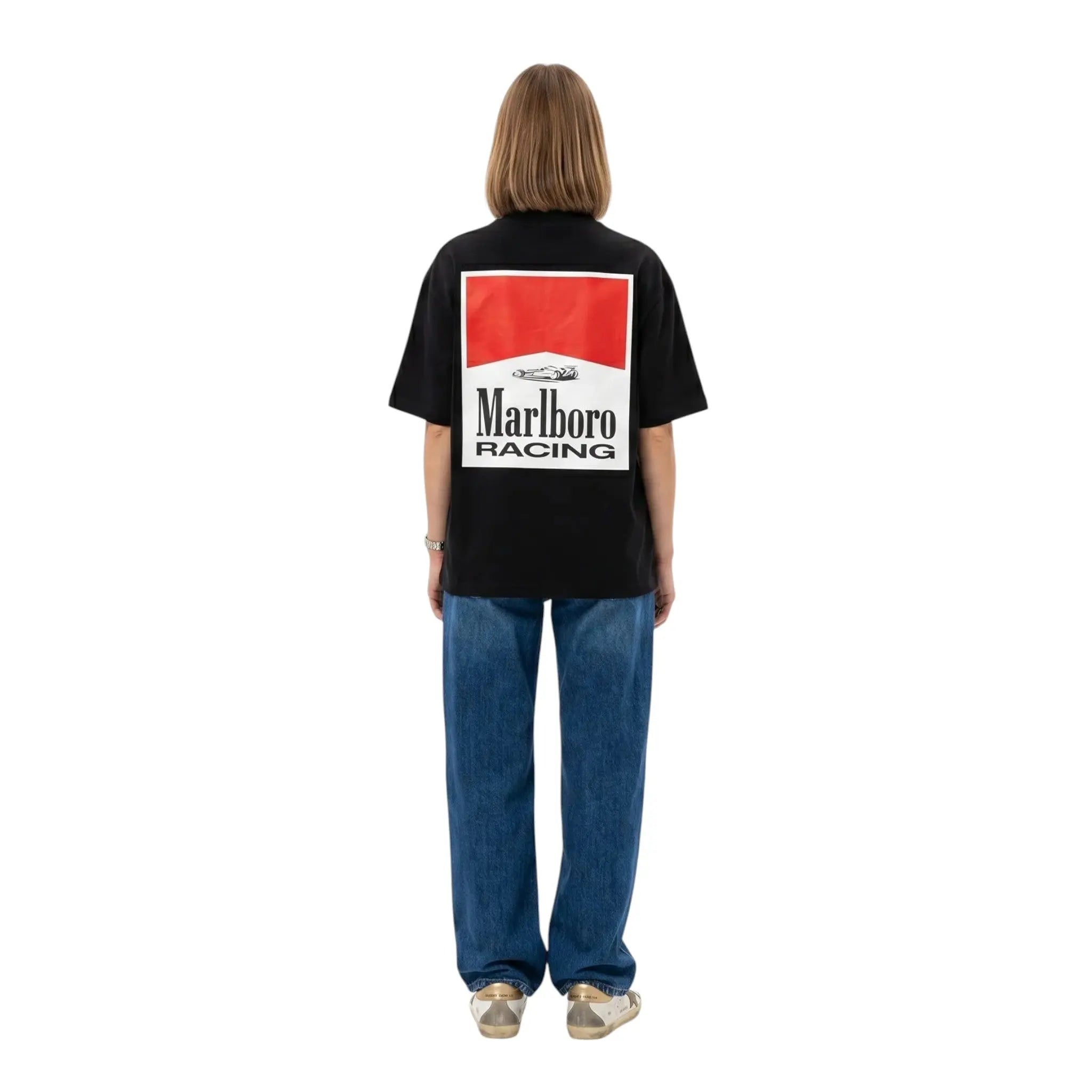 Vintage Marlboro Racing T-Shirt – Black edition Speedx Crafts