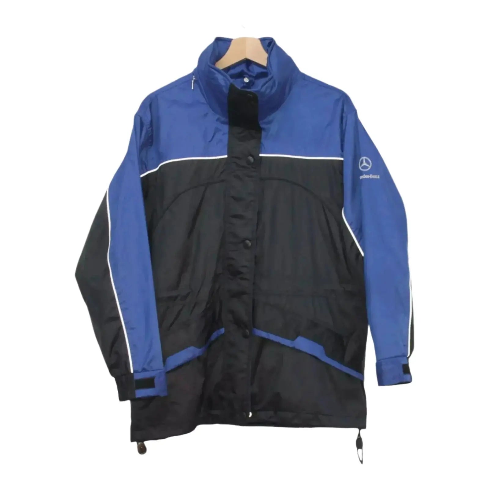 Vintage Mercedes Benz F1 Waterproof Hooded Jacket - Speedxcrafts