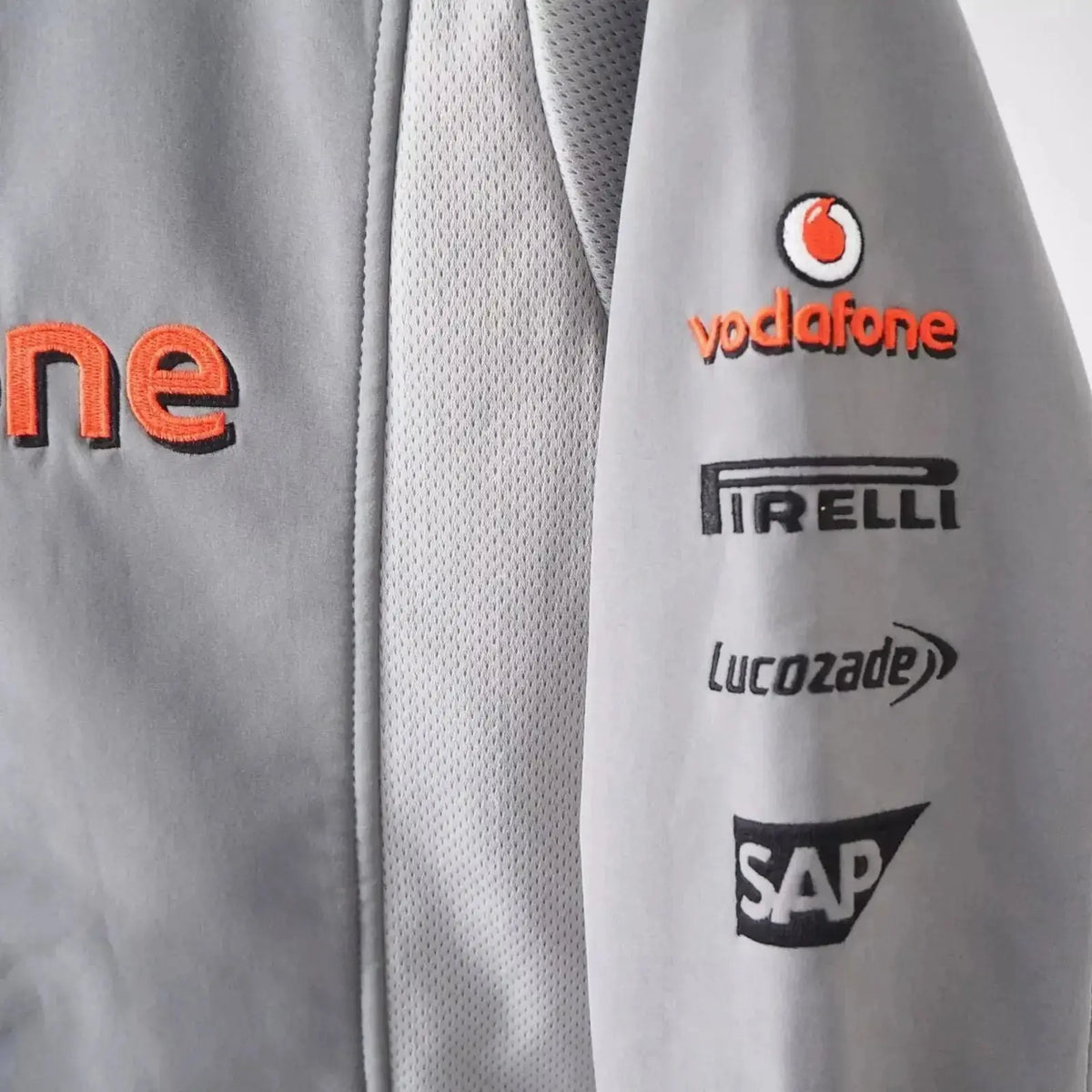 Vintage Mercedes Vodafone Racing Softshell Jacket