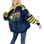 Vintage NASCAR Nextel Racing Jacket - Classic Motorsport Apparel - Speedxcrafts