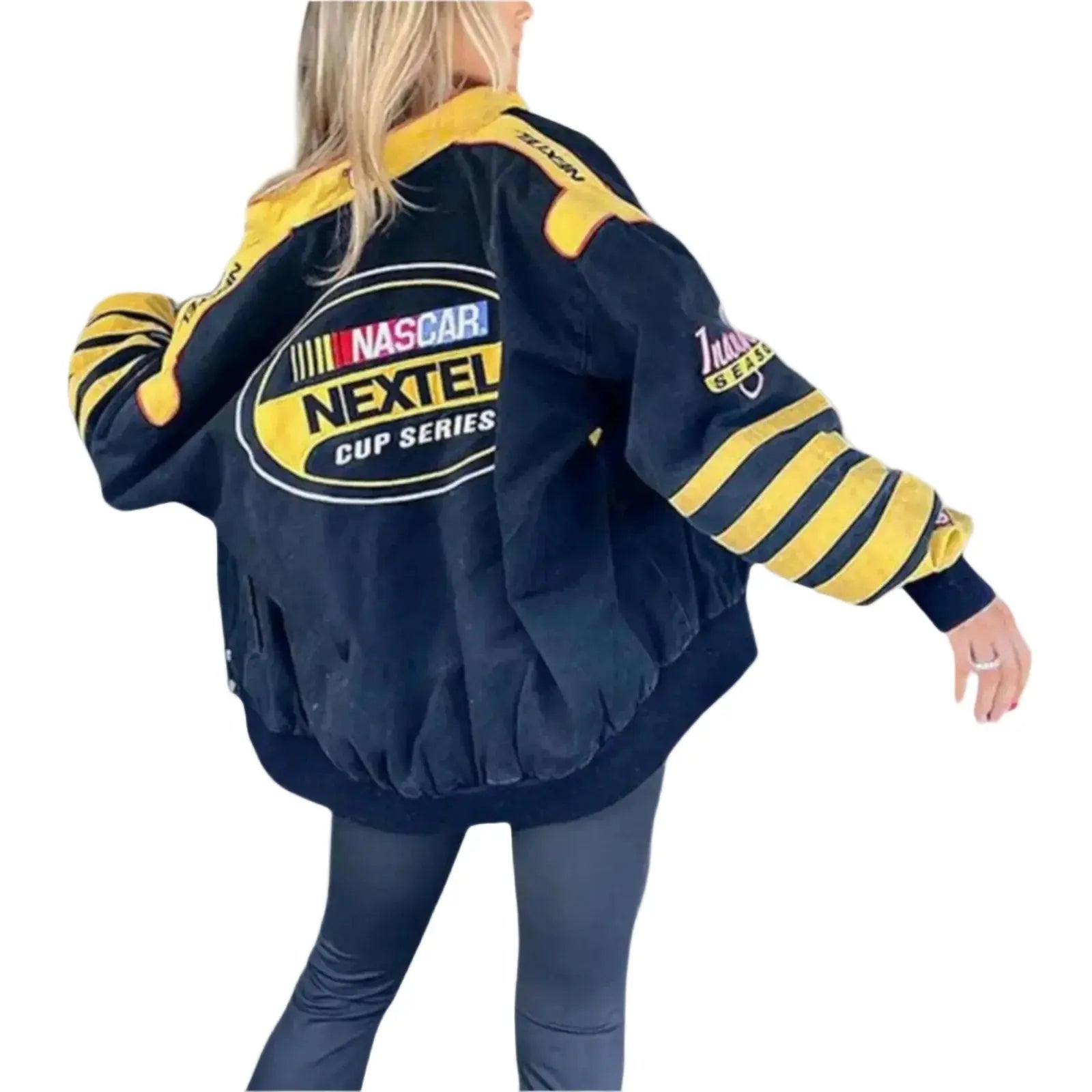 Vintage NASCAR Nextel Racing Jacket - Classic Motorsport Apparel - Speedxcrafts
