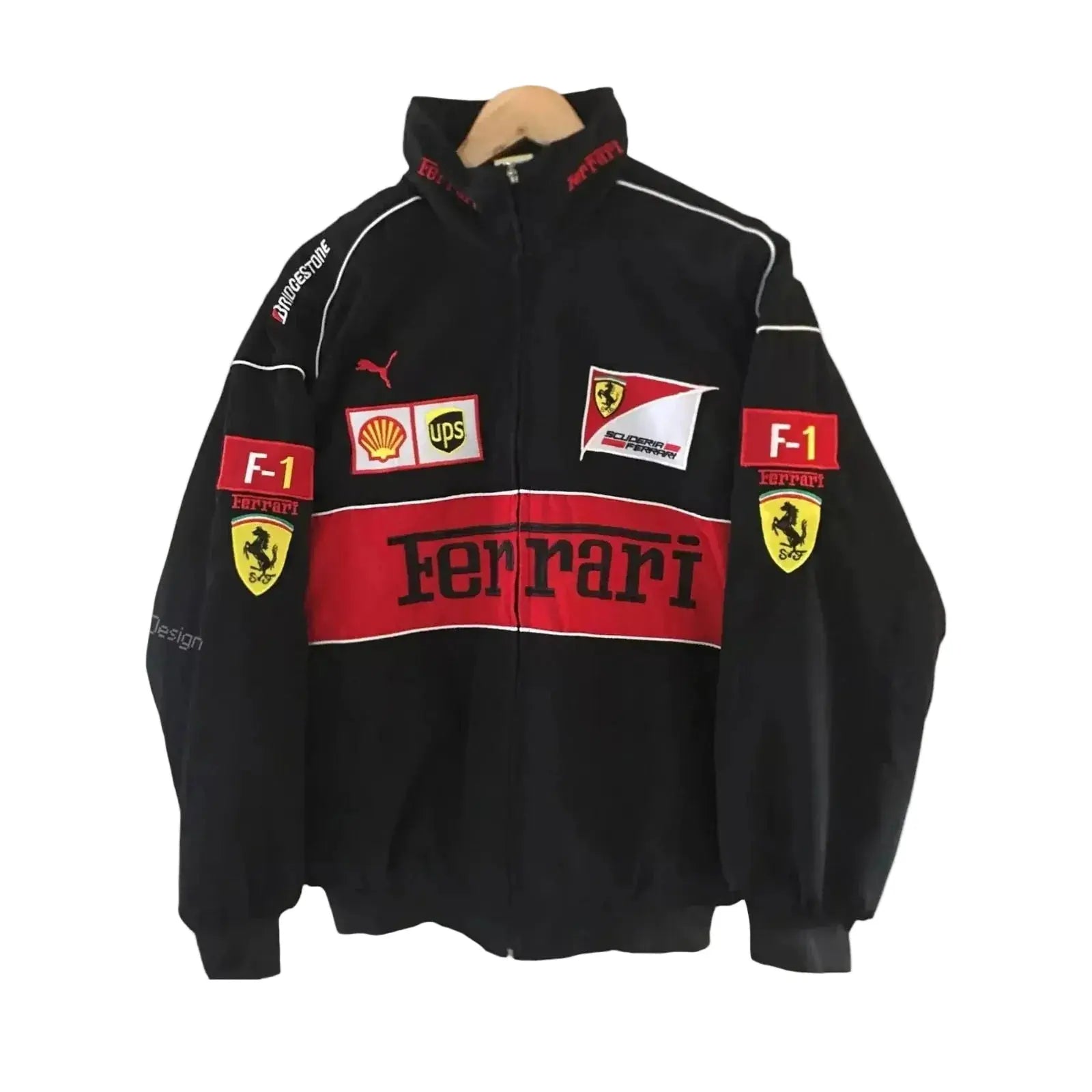 Vintage Unisex Formula 1 Jacket - Classic Racing Style and Comfort - Speedxcrafts