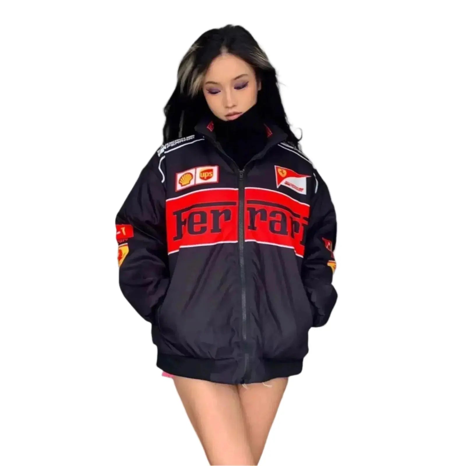 Vintage Unisex Formula 1 Jacket - Classic Racing Style and Comfort - Speedxcrafts