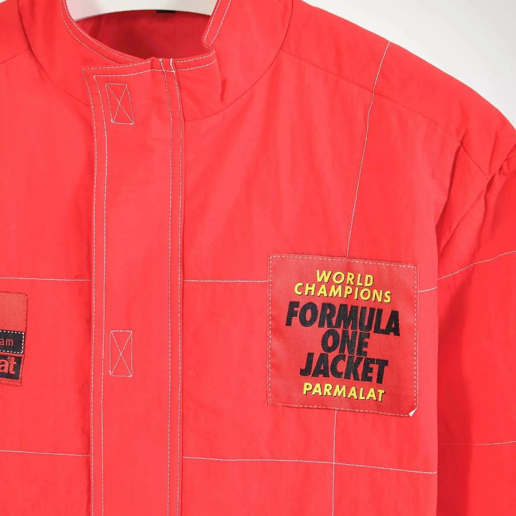 Vintage 80s Parmalat Formula 1 Racing Jacket - Speedxcrafts
