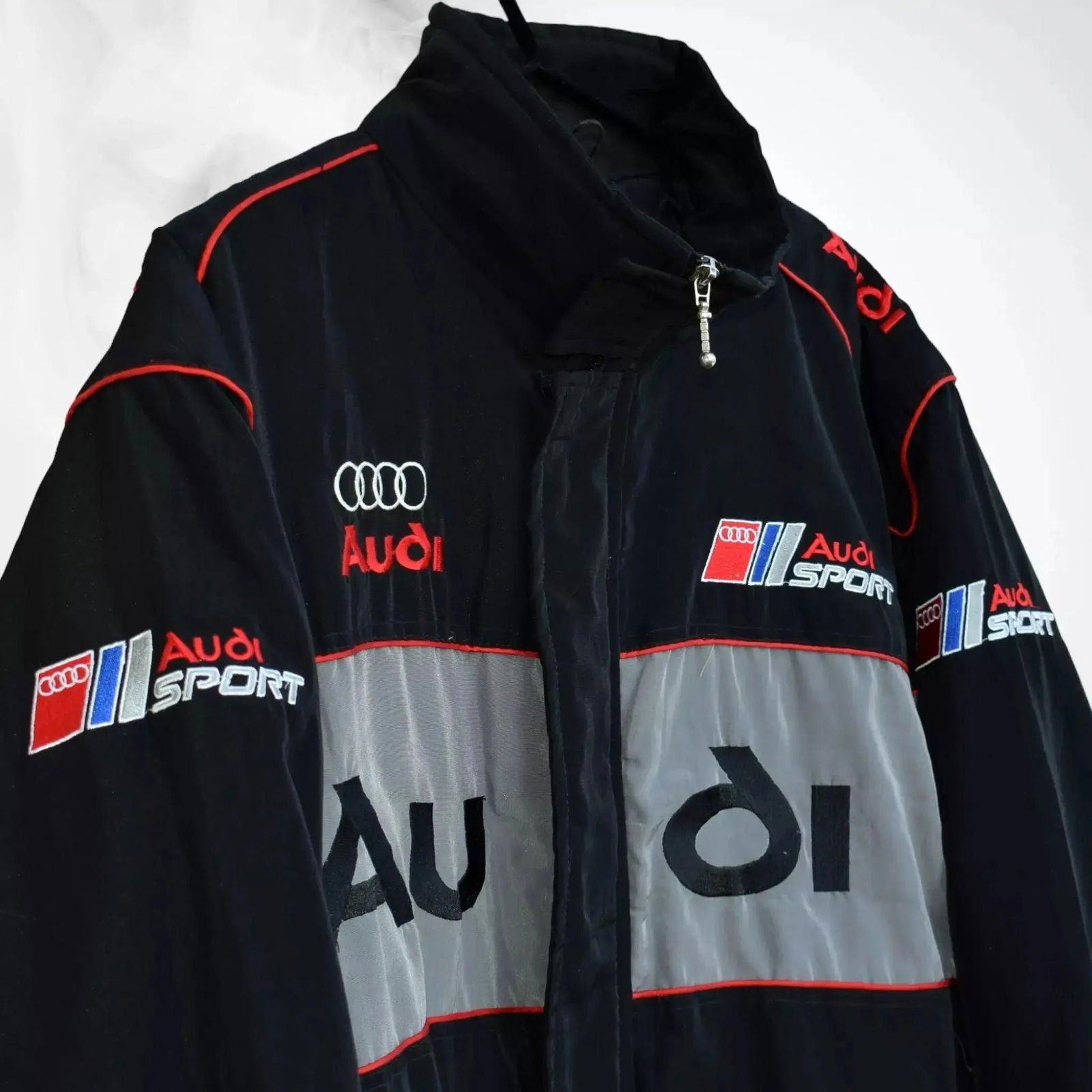 Vintage Audi Racing Bomber Jacket - Speedxcrafts