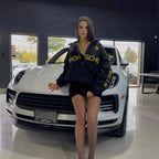 Vintage Edition Porsche Racing Jacket - Classic Motorsport Apparel - Speedxcrafts