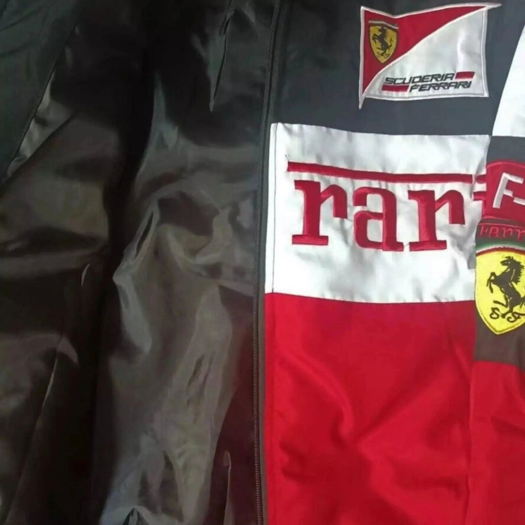 Vintage Ferrari Formula 1 Racing Jacket - Speedxcrafts