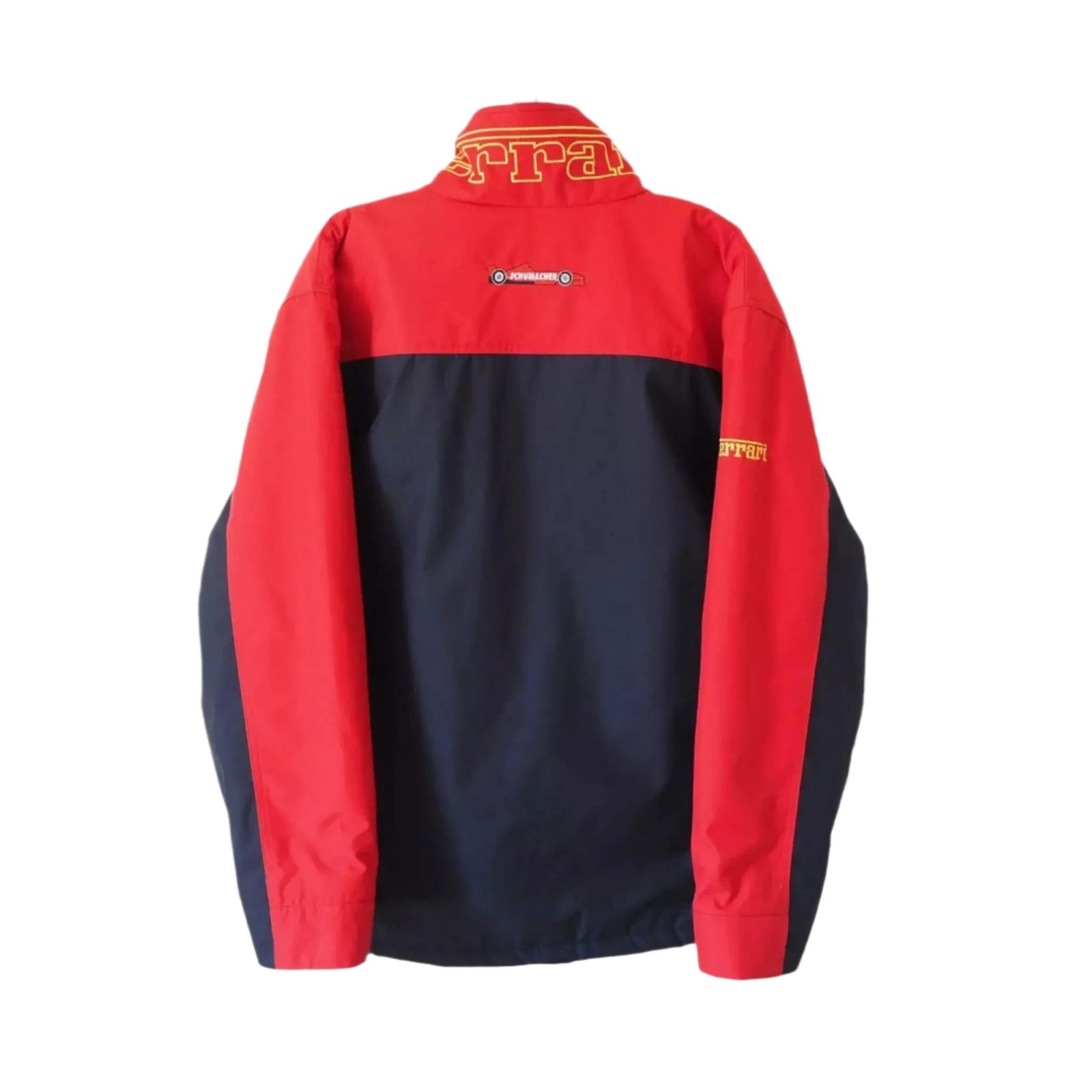 Vintage Ferrari Michael Schumacher 90's F1 Racing Team Jacket - Speedxcrafts