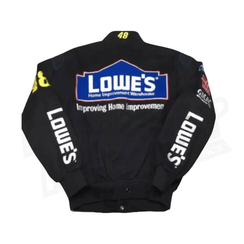 Vintage Lowe's Nascar Racing Jacket - Speedxcrafts