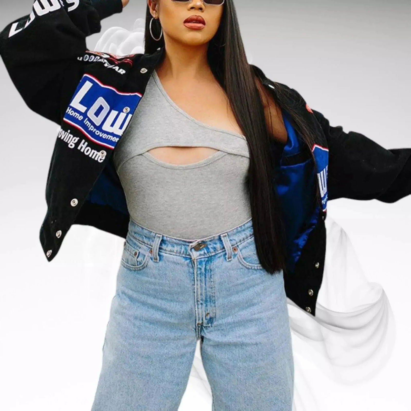 Vintage Lowe's Nascar Racing Jacket - Speedxcrafts