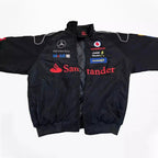 Vintage Mercedes-Benz F1 Embroidered Retro Racing Jacket