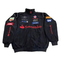 Vintage Mercedes-Benz F1 Embroidered Retro Racing Jacket