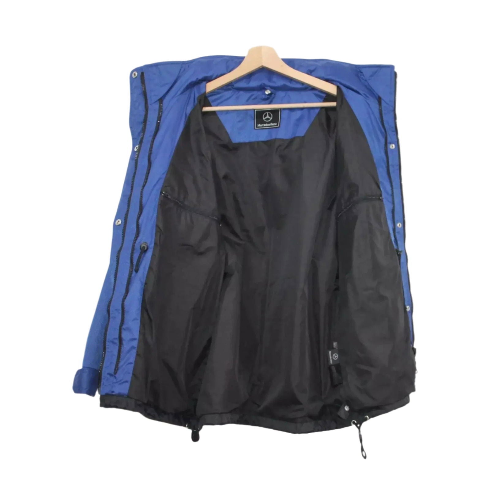 Vintage Mercedes Benz F1 Waterproof Hooded Jacket - Speedxcrafts