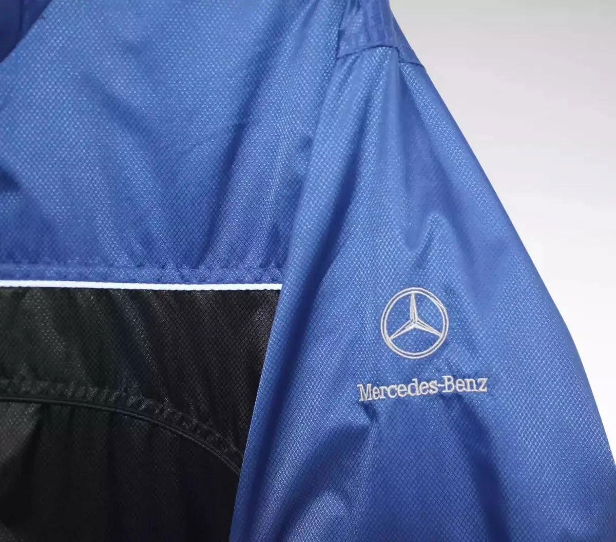 Vintage Mercedes Benz F1 Waterproof Hooded Jacket - Speedxcrafts