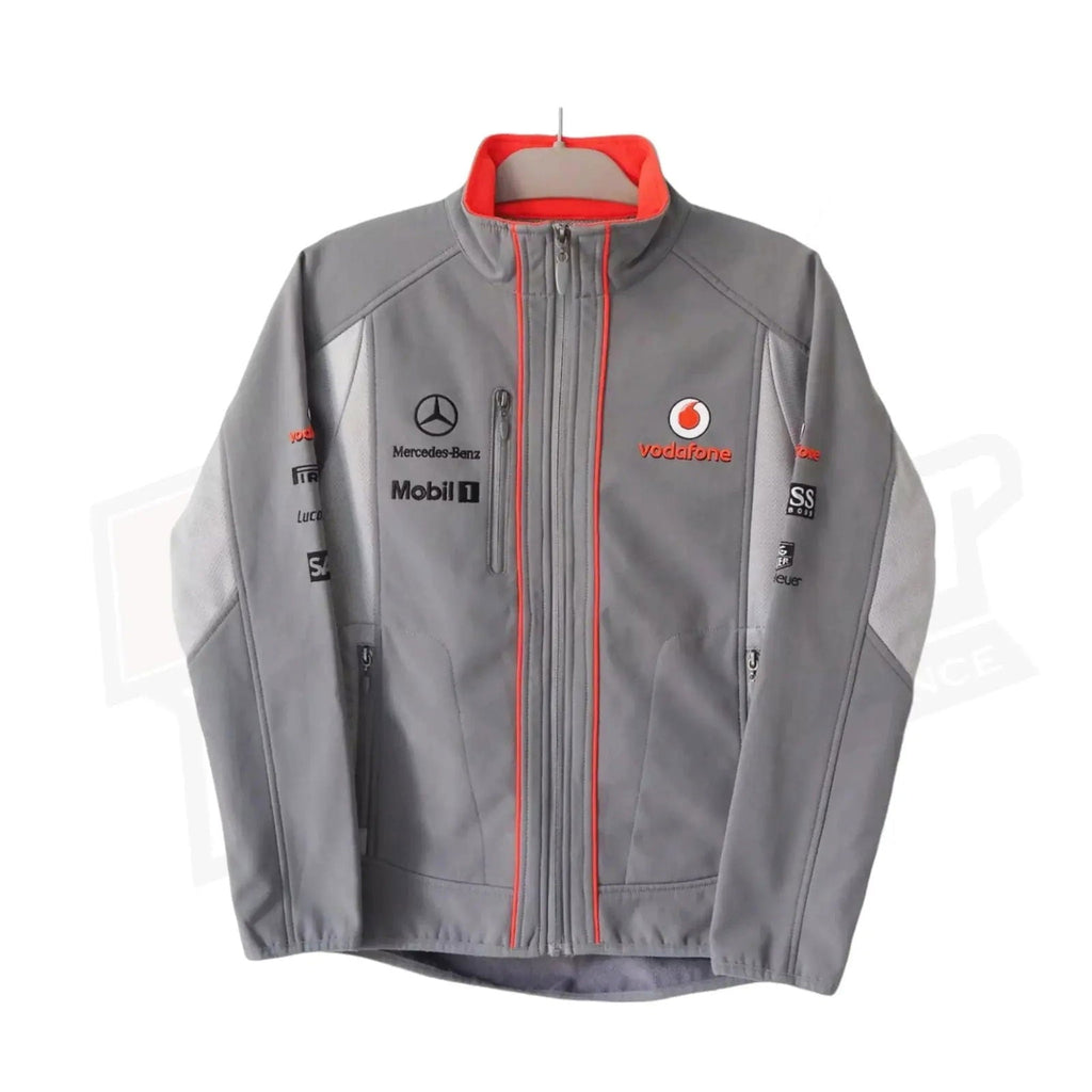 Vintage Mercedes Vodafone Racing Softshell Jacket