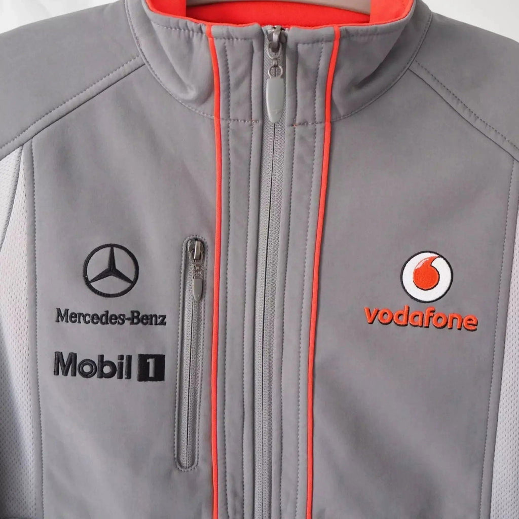 Vintage Mercedes Vodafone Racing Softshell Jacket