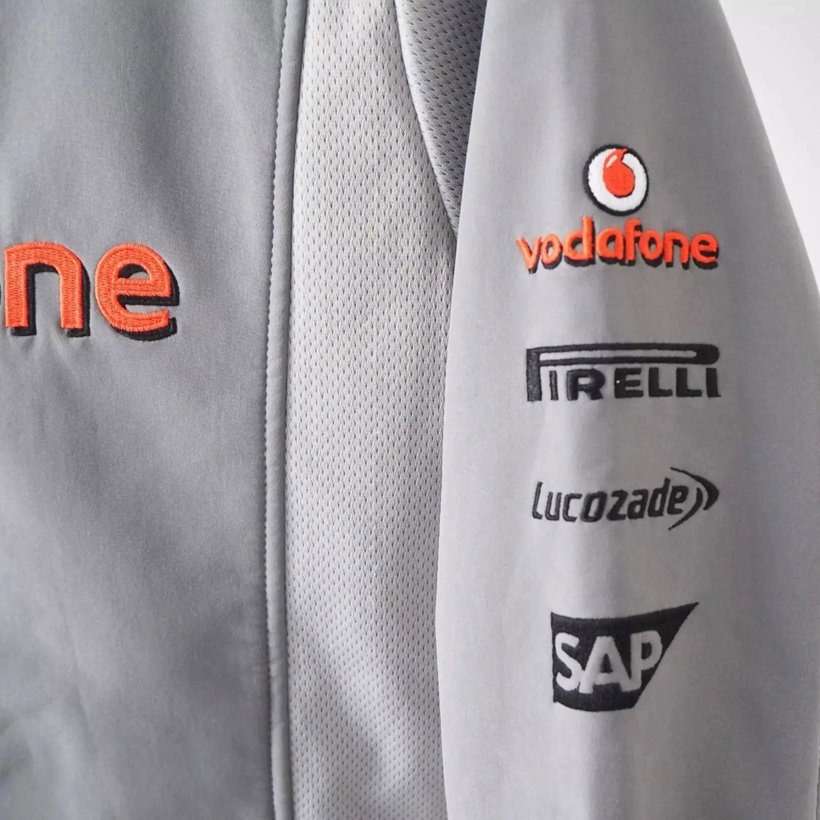 Vintage Mercedes Vodafone Racing Softshell Jacket