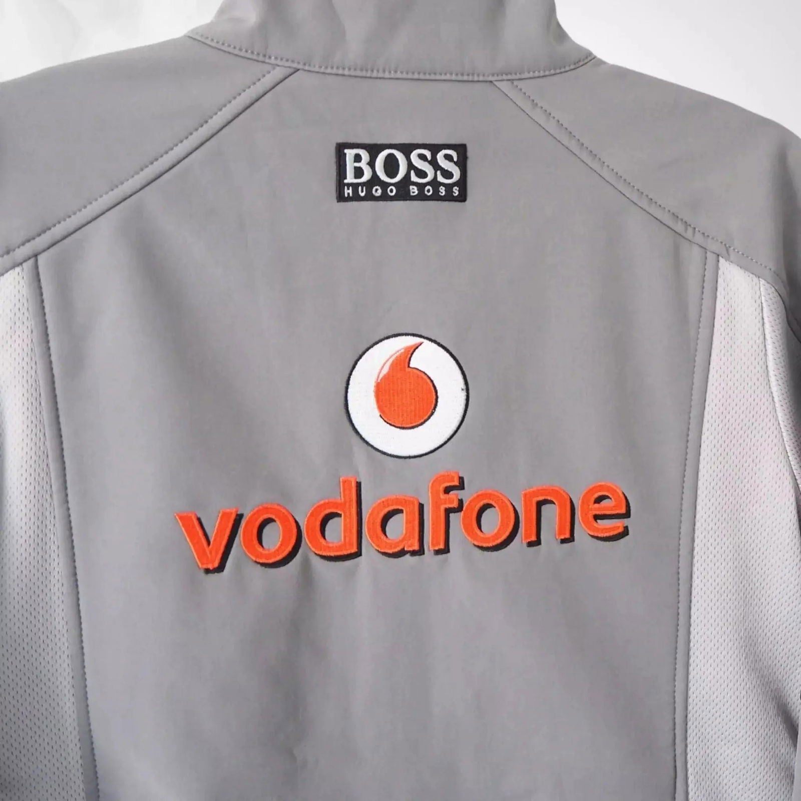 Vintage Mercedes Vodafone Racing Softshell Jacket