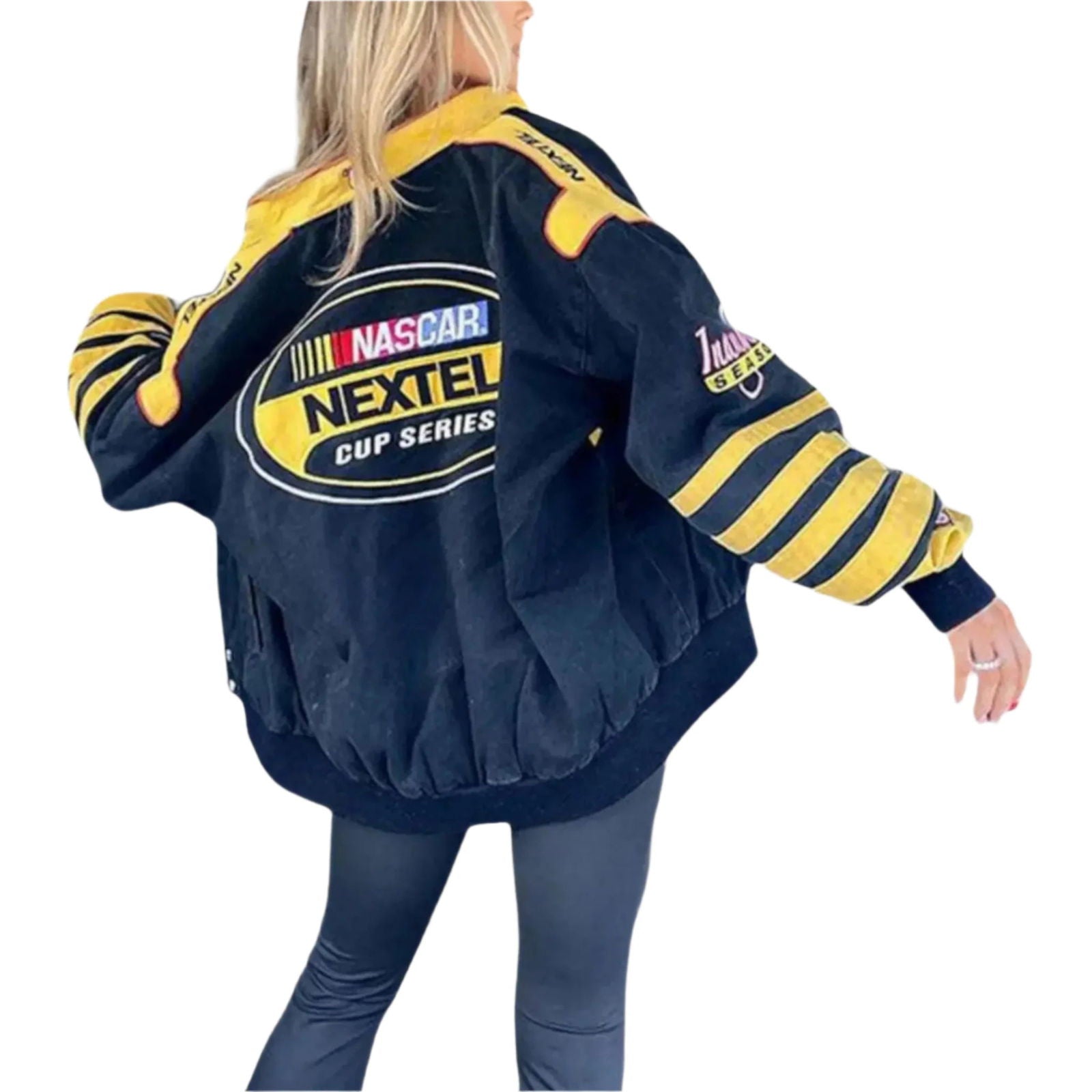 Vintage NASCAR Nextel Racing Jacket - Classic Motorsport Apparel - Speedxcrafts
