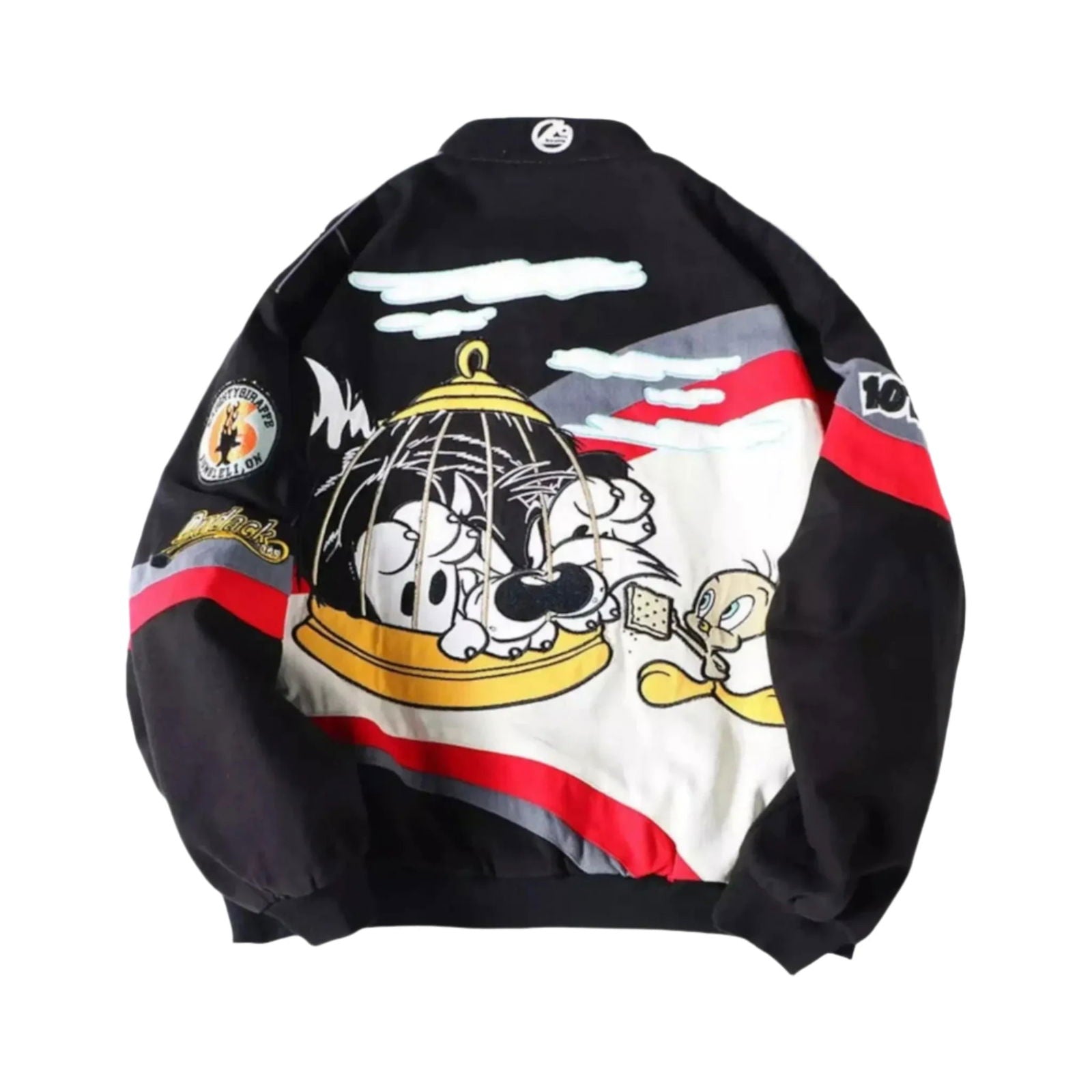 Vintage Slugworm Racing Jacket - Thickened Motorsport Apparel - Speedxcrafts