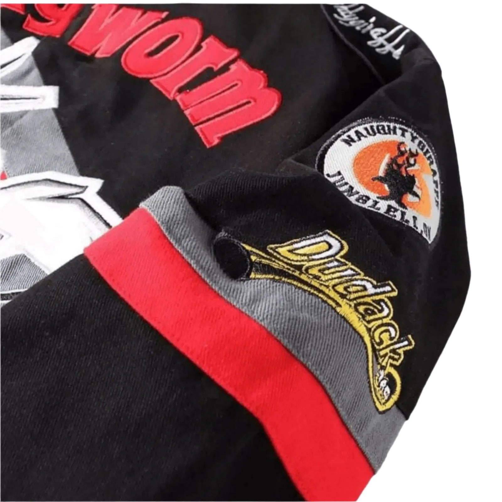 Vintage Slugworm Racing Jacket - Thickened Motorsport Apparel - Speedxcrafts