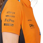 WOMENS MCLAREN REPLICA POLO SHIRT OSCAR PIASTRI - Speedxcrafts
