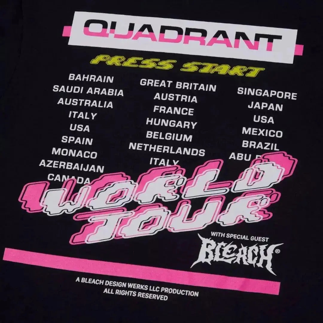 WORLD TOUR BLACK LS TEE - Speedxcrafts