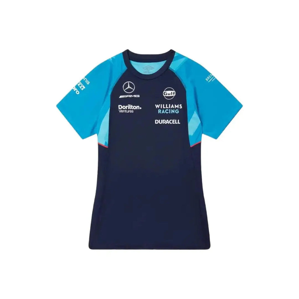 Women's Classic Kit Navy Williams Racing T-Shirt - Speedxcrafts
