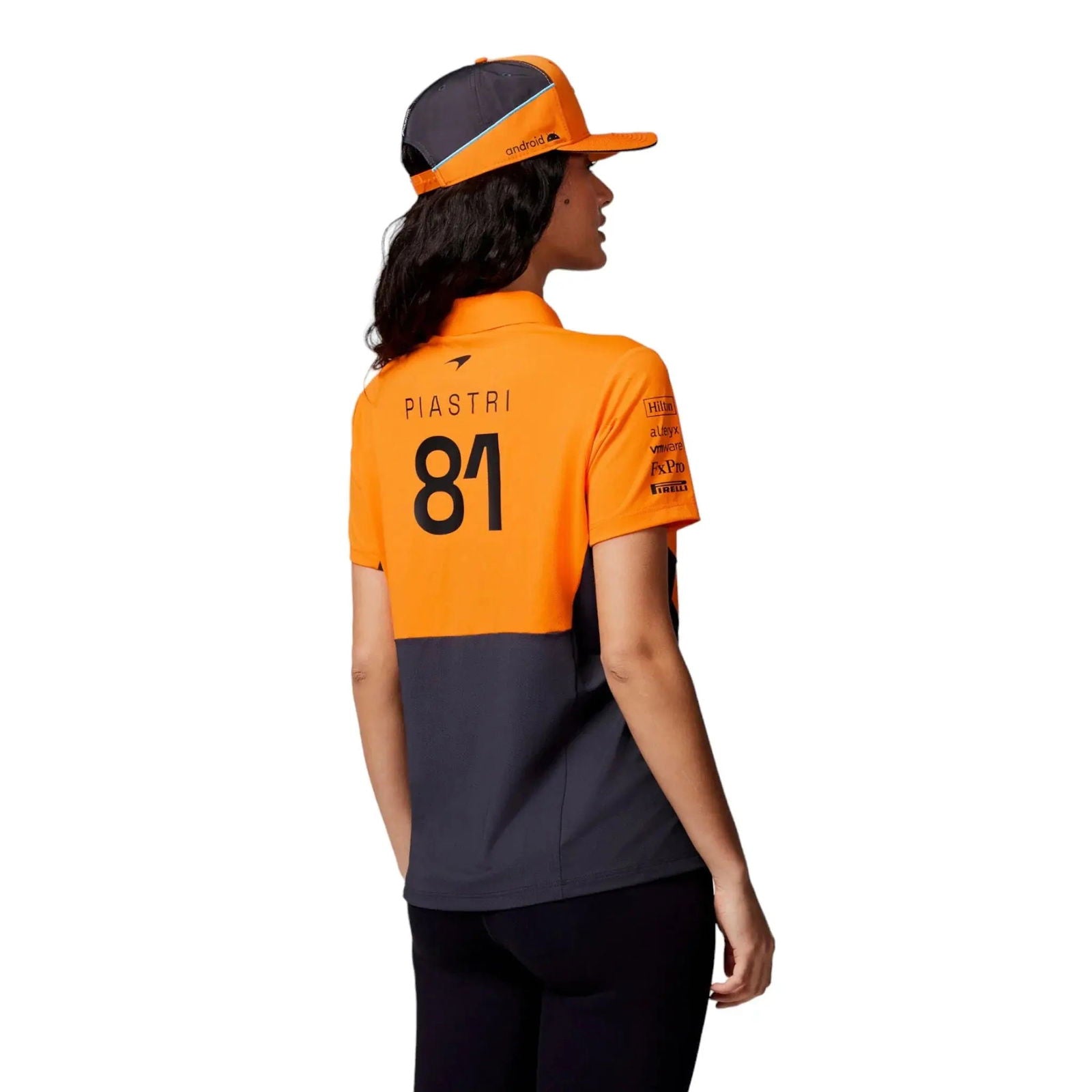 Women's Polo Shirt | Official Oscar Piastri Formula 1 Teamwear - Speedxcrafts