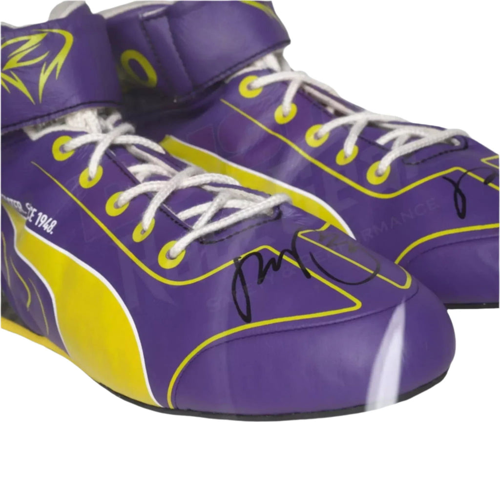 Zhou Guanyu 2023 Alfa Romeo F1 Team Race Boots - Speedxcrafts