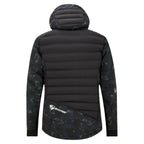 Ziener RCE Coach Jacket for Men - Black Foggy Print Ski Jacket - Speedxcrafts