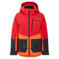 Ziener Trivor Women's Ski Jacket - Red Orange, Padded 2023/24 - Speedxcrafts