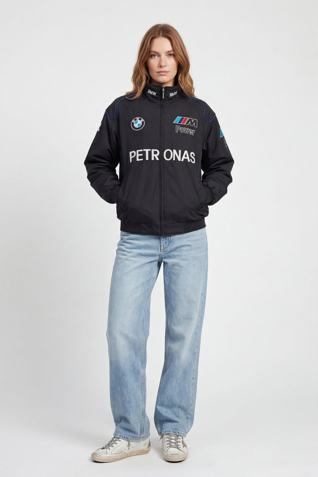 BMW F1 Vintage Racing Jacket - Black Edition Poky Development