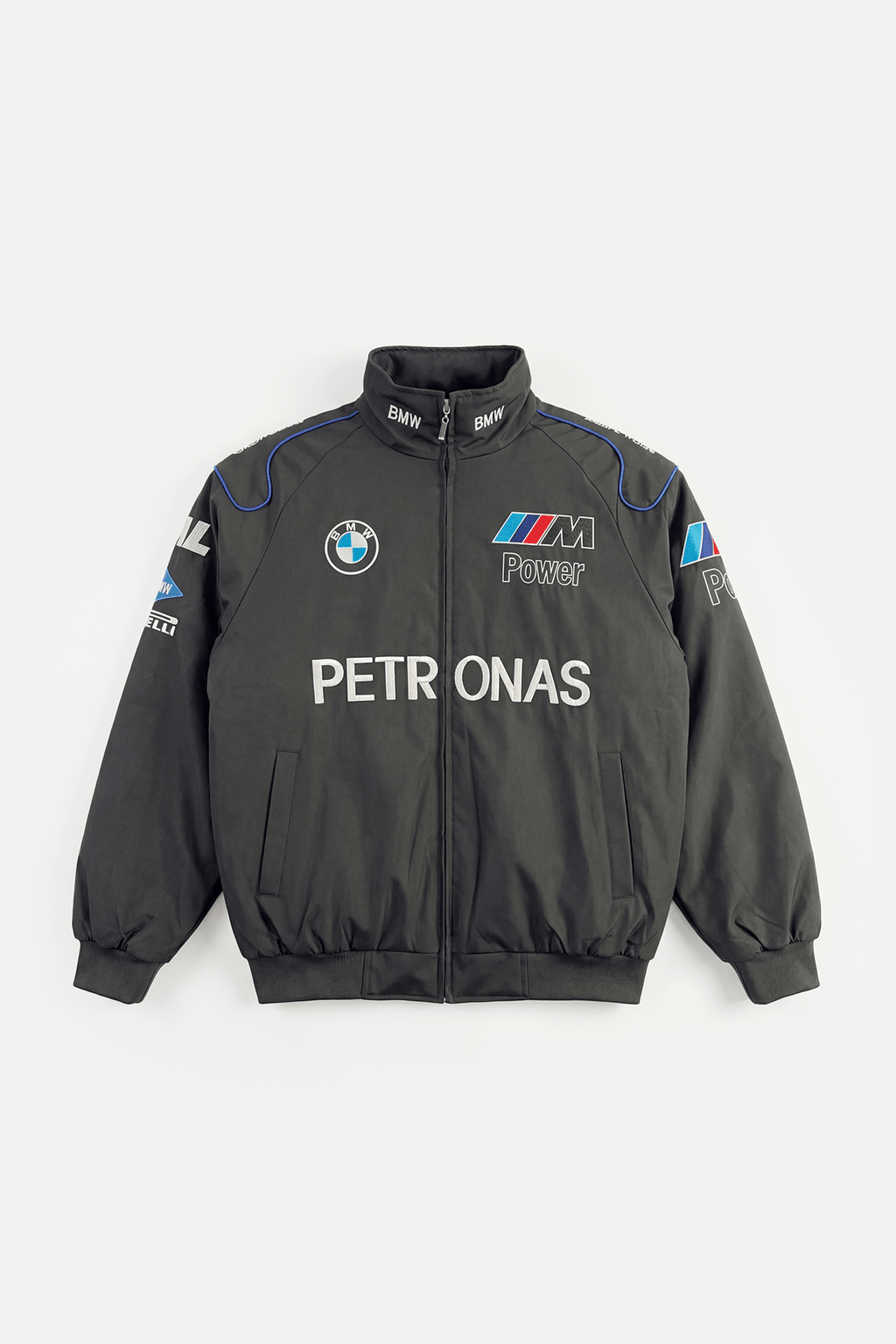 BMW F1 Vintage Racing Jacket - Black Edition Poky Development