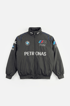 BMW F1 Vintage Racing Jacket - Black Edition Poky Development