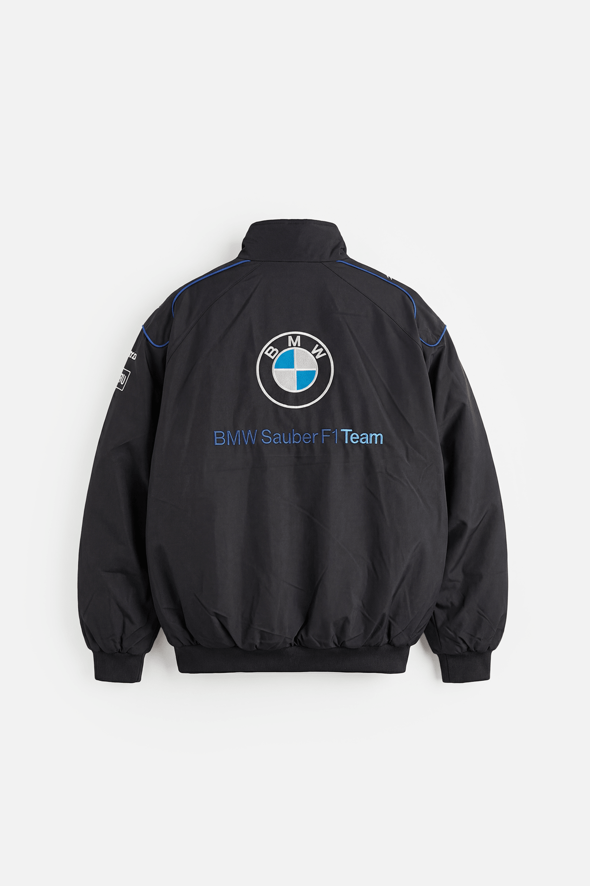 BMW F1 Vintage Racing Jacket - Black Edition Poky Development