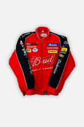Budweiser Racing Vintage Jacket - Red Edition Poky Development