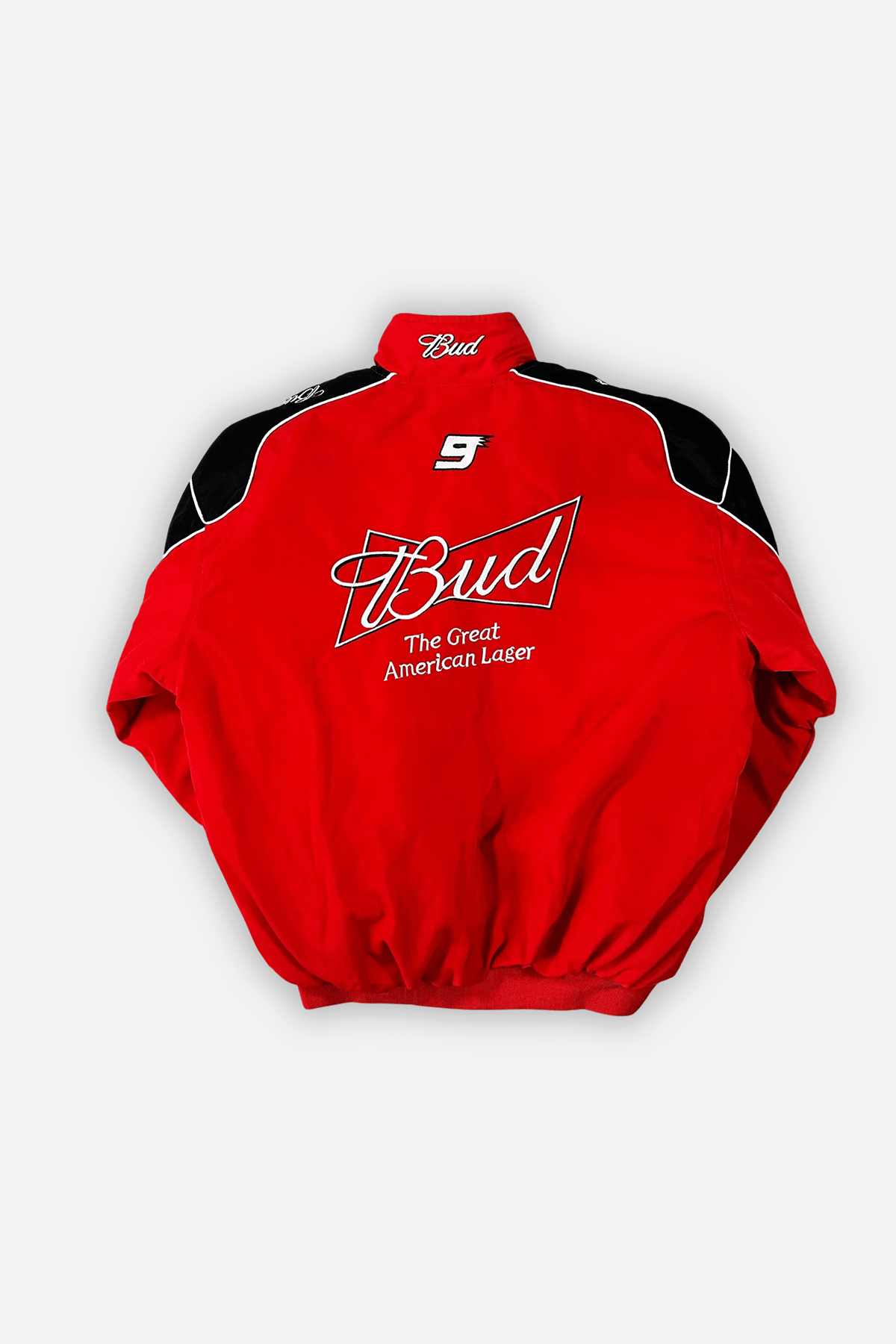Budweiser Racing Vintage Jacket - Red Edition Poky Development