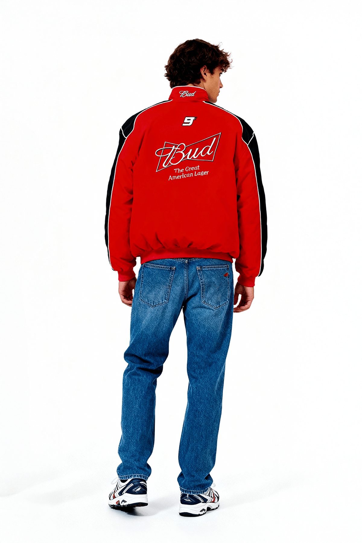 Budweiser Racing Vintage Jacket - Red Edition Poky Development