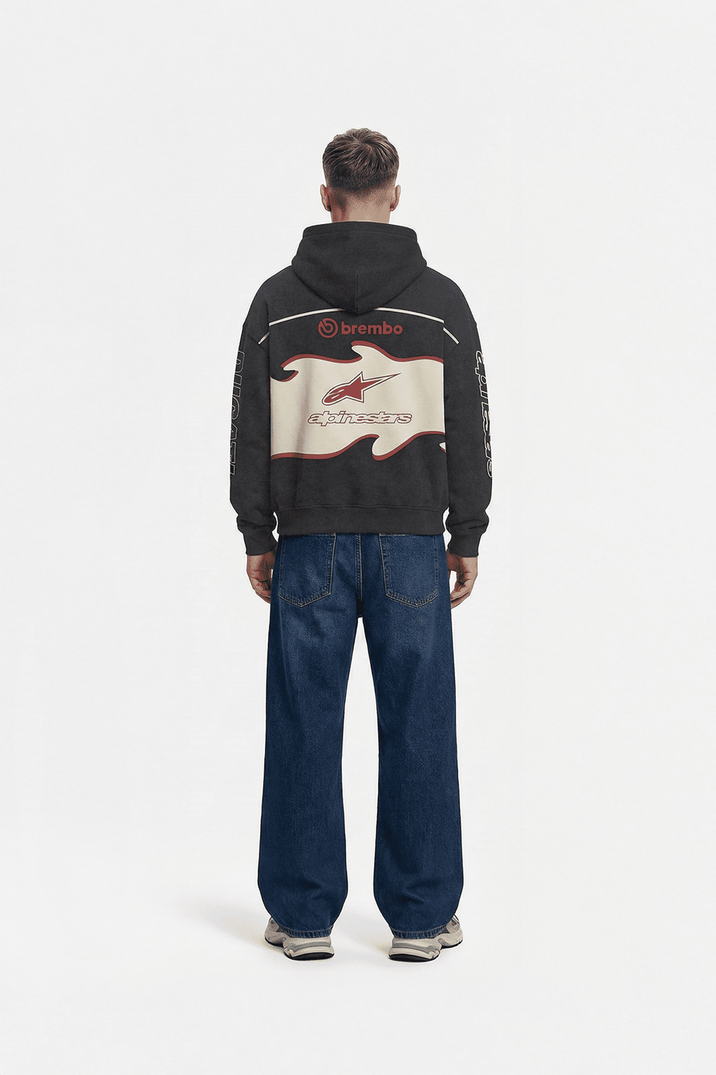 Ducati "Nitro" Racing Oversized Hoodie - Alpinestars Edition J4R