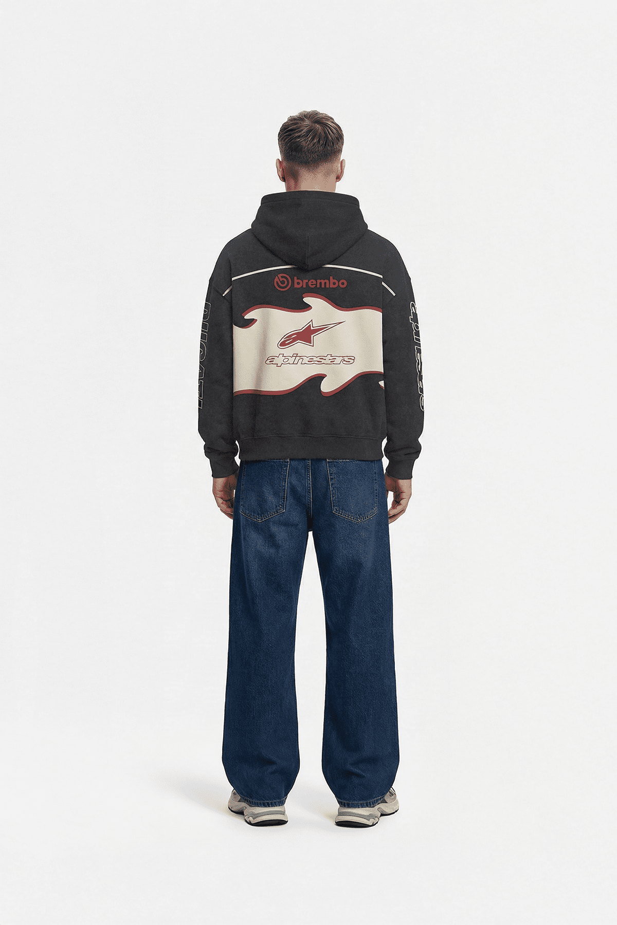 Ducati "Nitro" Racing Oversized Hoodie - Alpinestars Edition J4R